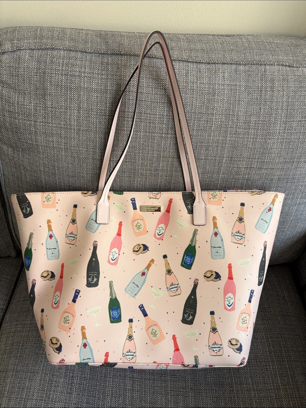kate spade Shore Street Margareta Champagne tote
